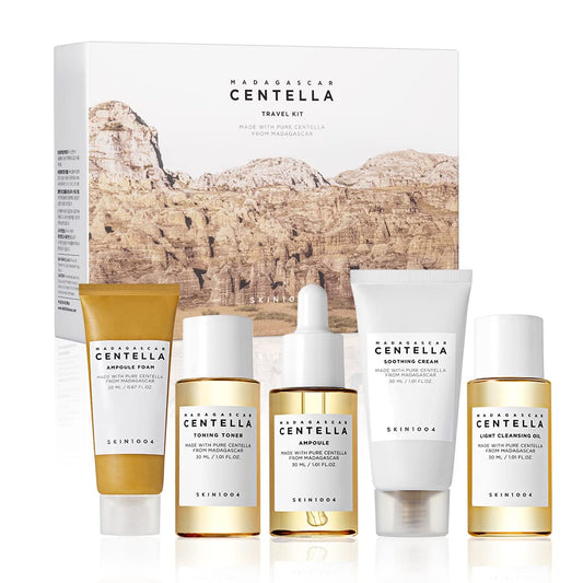 SKIN1004 Madagascar Centella Travel Gift Set Ceļojumu sejas kopšanas komplekts