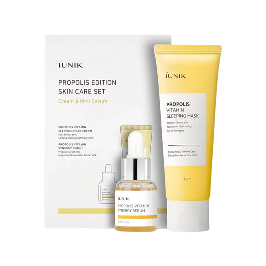 iUNIK Propolis Vitamin Skincare Set Sejas kopšanas komplekts ar propolisu