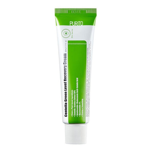 PURITO Centella Green Level Recovery Cream Atjaunojošs sejas krēms