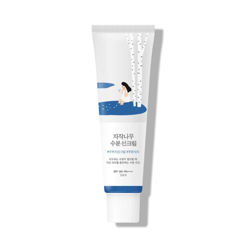 Round Lab Birch Juice Moisturizing Sun Cream SPF50+ - Saules aizsargkrēms - adascentrs.lv