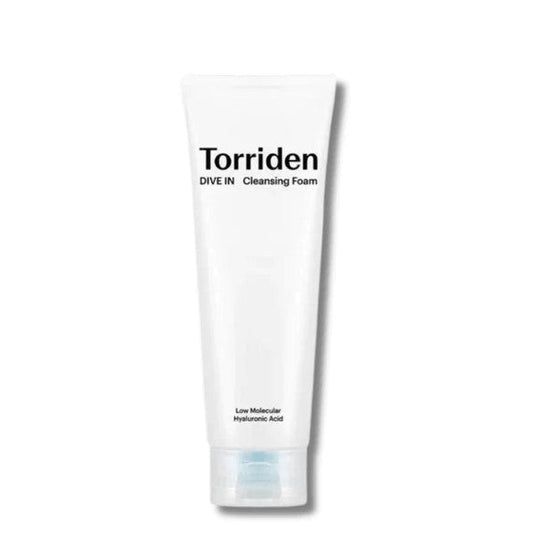 Torriden DIVE-IN Low Molecular Hyaluronic Acid Cleansing Foam Sejas tīrīšanas līdzeklis ar hialuronskābi