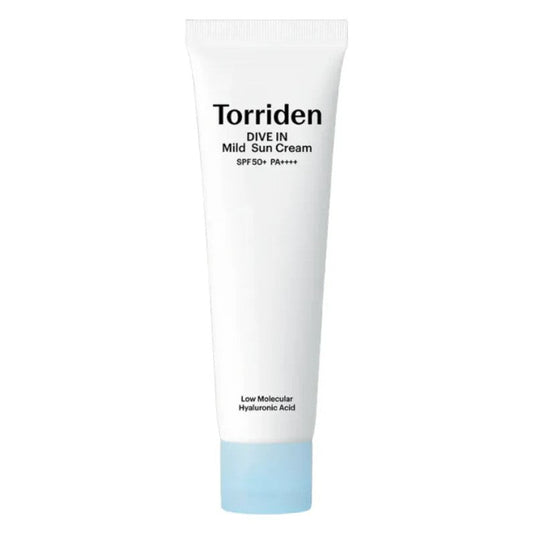 Torriden DIVE-IN Mild Sun Cream Aizsargkrēms pret sauli