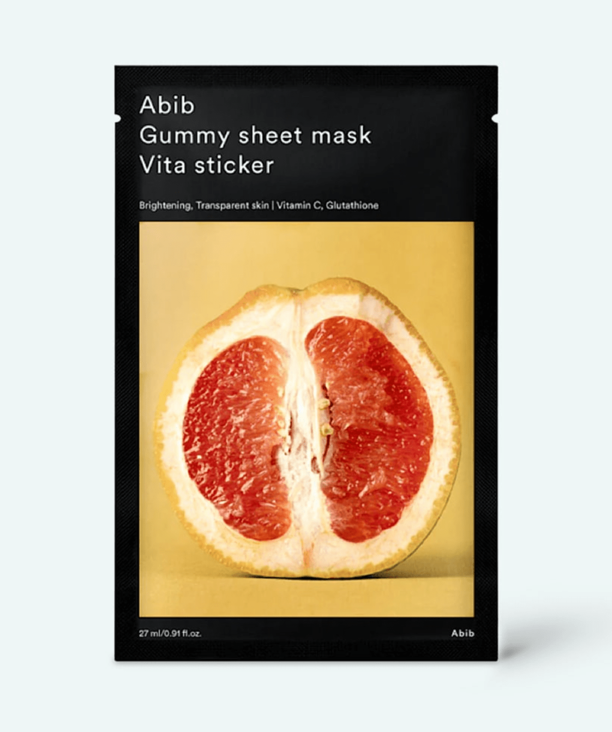 Abib Gummy Sheet Mask Vita Sticker loksnes sejas maska ar C vitamīnu