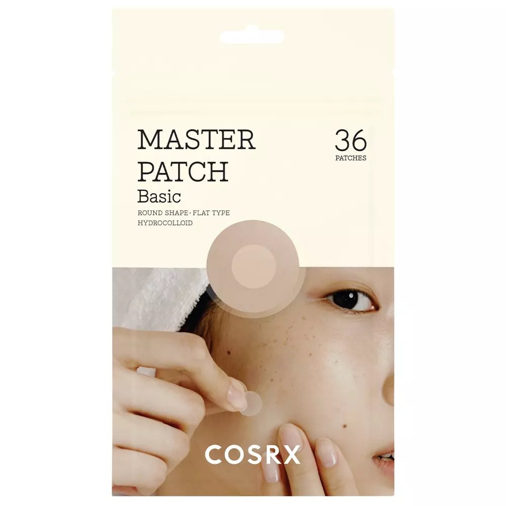 COSRX Master Patch Basic Healing Eczema Patches Dziedinošie plāksteri ekzēmai 36 gab.