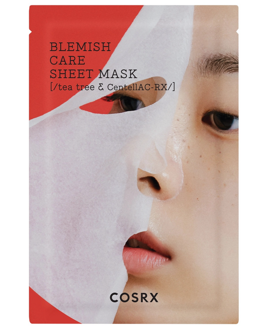 Cosrx AC Collection Blemish Care Sheet Mask Sejas maska ar tējas koka ekstraktu