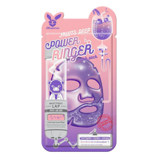 Elizavecca Fruits Deep Power Ringer Mask Augļu ekstraktu sejas maska