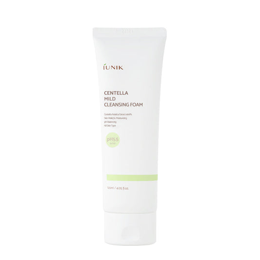 iUNIK Centella Mild Cleansing Foam Maigs sejas tīrīšanas līdzeklis