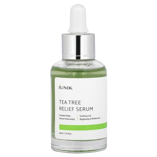 iUNIK Tea Tree Relief Serum Nomierinošs sejas serums