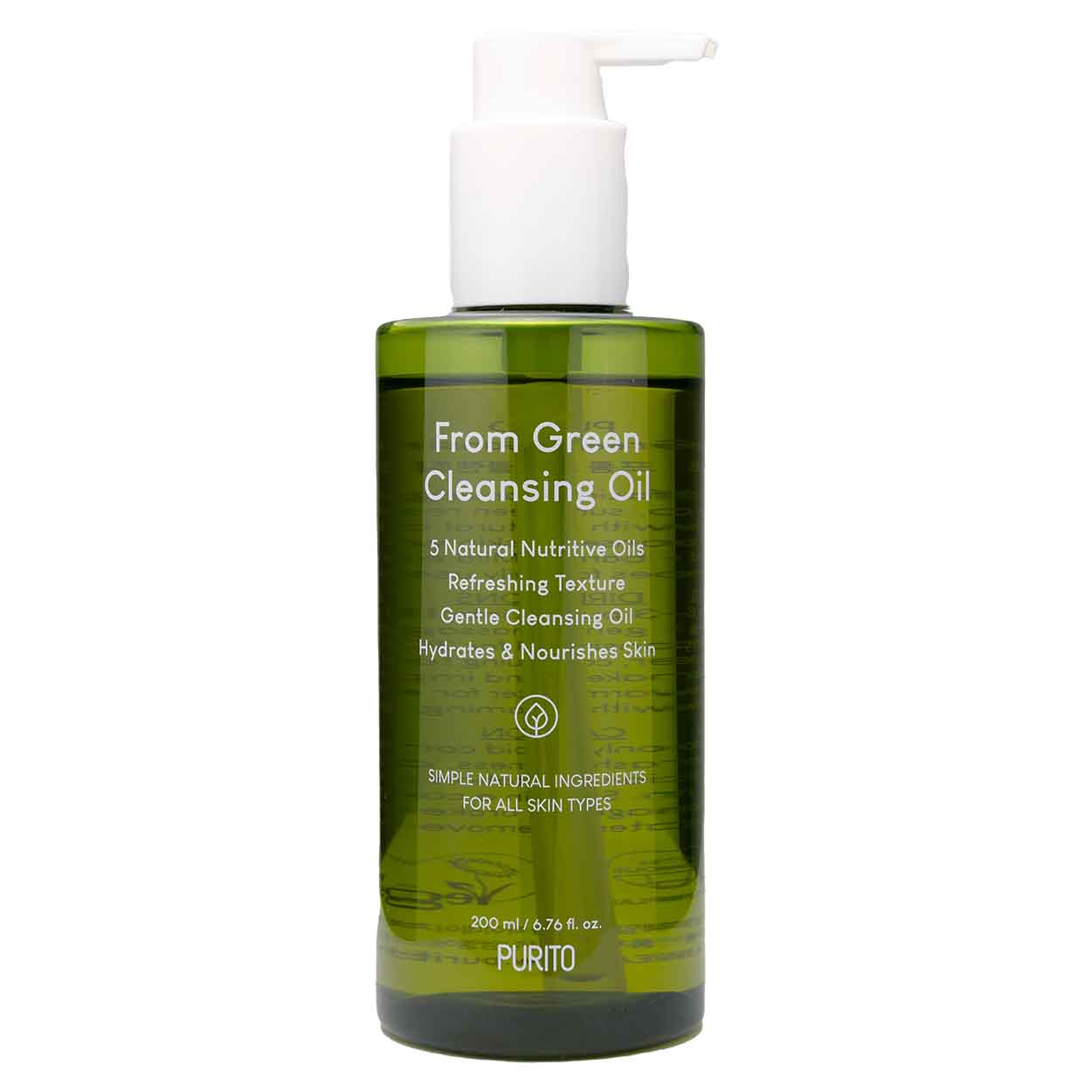 PURITO From Green Cleansing Oil - Hidrofila tīrīšanas eļļa - adascentrs.lv