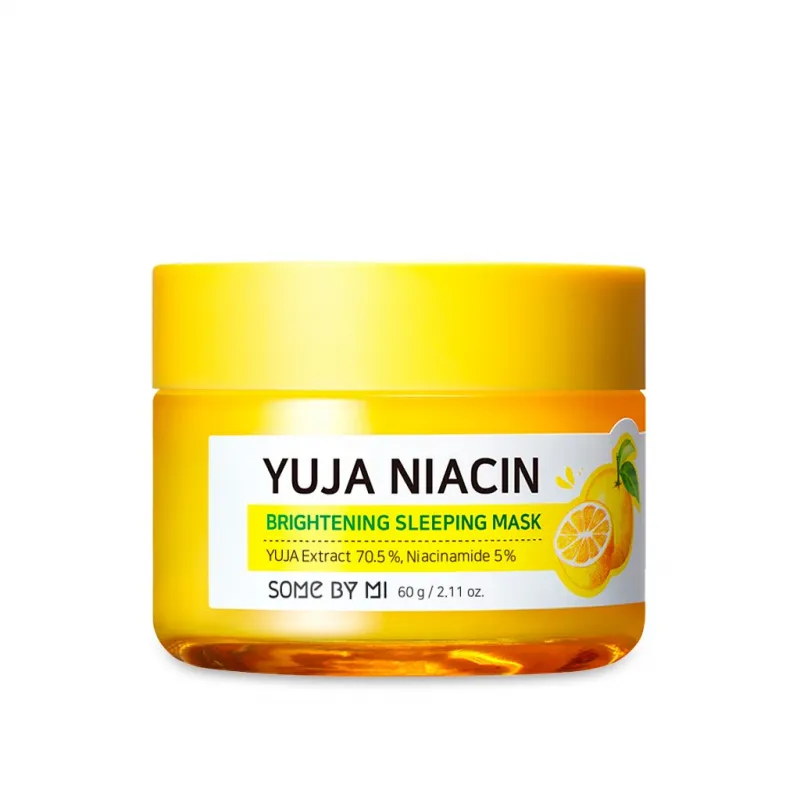 SOME BY MI Yuja Niacin Brightening Sleeping Mask - šviesinamoji naktinė kaukė