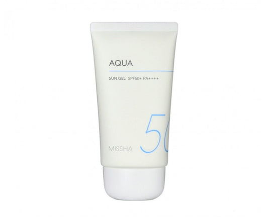 MISSHA All Around Safe Block Aqua Sun Gel SPF50+ - apsauginis kremas nuo saulės