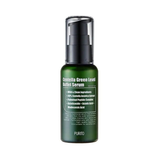 PURITO Centella Green Level Buffet Serum - atkuriamasis veido serumas