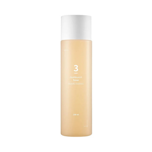 Numbuzin No.3 Super Glowing Essence Toner Sejas toniks